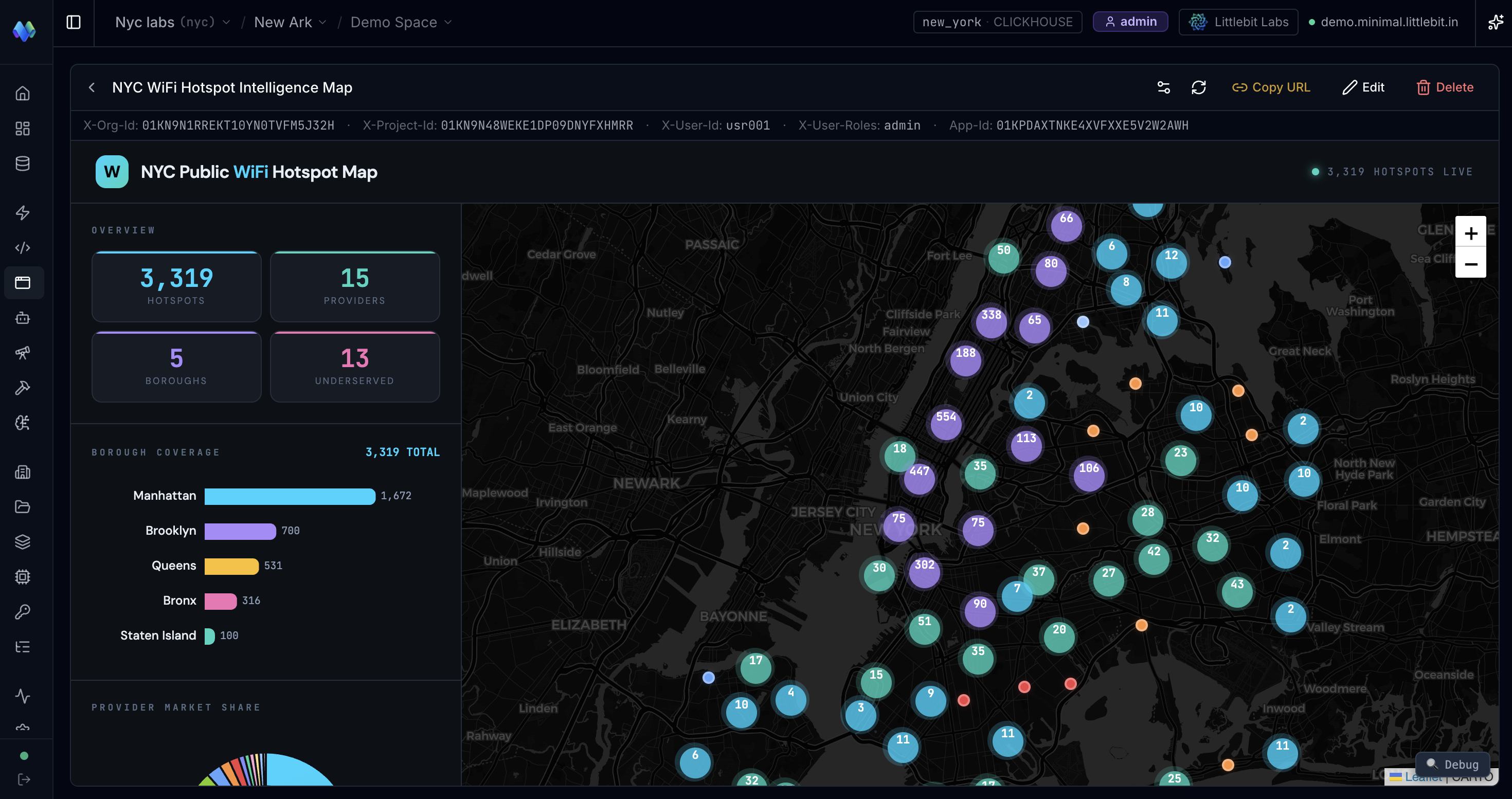 NYC WiFi Hotspot Intelligence Map