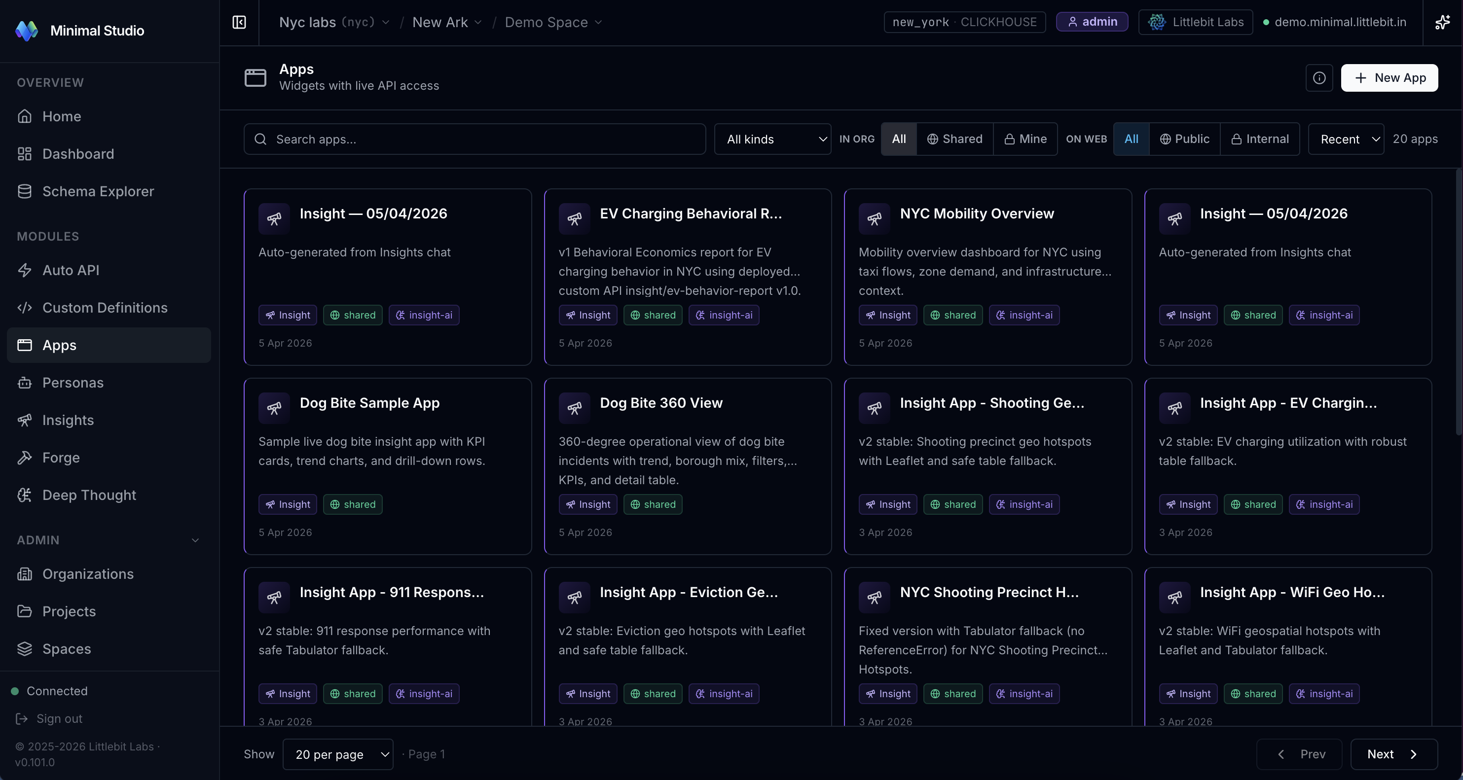 Forge — Apps built by customers